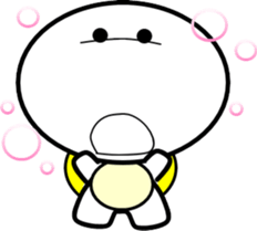 Princess of small turtle sticker #4040837