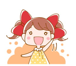 Lovely Meg-chan In Hakata sticker #4040980