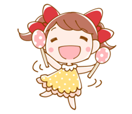 Lovely Meg-chan In Hakata sticker #4041008