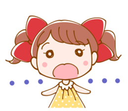 Lovely Meg-chan In Hakata sticker #4041009