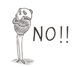 Panda Dandy sticker #4041461