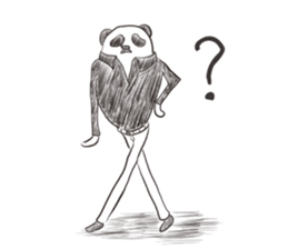 Panda Dandy sticker #4041462