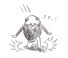 Panda Dandy sticker #4041491