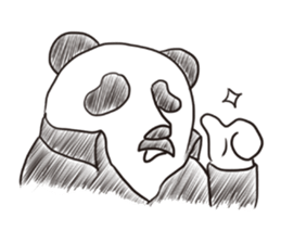 Panda Dandy sticker #4041494