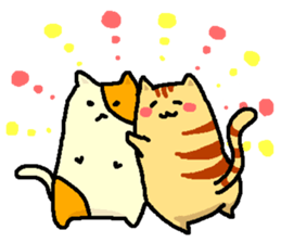 Tiger cat "Tora" sticker #4041508