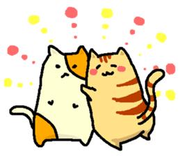 Tiger cat "Tora" sticker #4041508