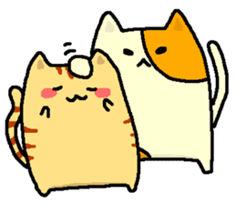 Tiger cat "Tora" sticker #4041510