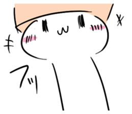 Haconeco_higenasi sticker #4042236