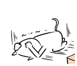 Haconeco_higenasi sticker #4042242