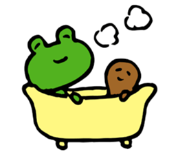 Brother of a frog sticker #4042321