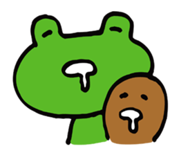 Brother of a frog sticker #4042335