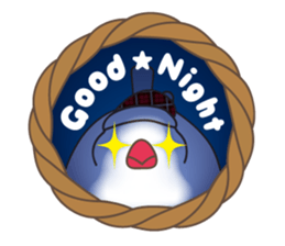 Its name Java sparrow (English version) sticker #4042394