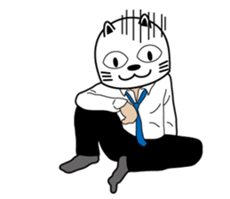 Manager nekoyama sticker #4042541