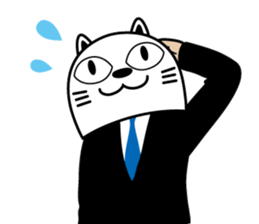 Manager nekoyama sticker #4042552