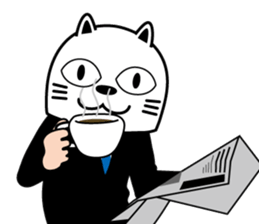 Manager nekoyama sticker #4042568