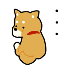 sibainu dog Sticker sticker #4042656
