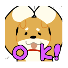 sibainu dog  Sticker sticker #4042660