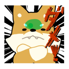 sibainu dog  Sticker sticker #4042661