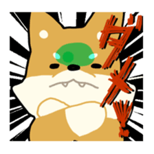 sibainu dog Sticker sticker #4042661