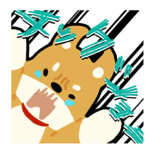 sibainu dog Sticker sticker #4042663