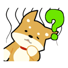 sibainu dog Sticker sticker #4042667