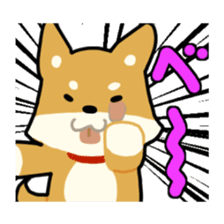 sibainu dog Sticker sticker #4042669