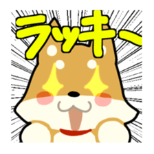 sibainu dog  Sticker sticker #4042675