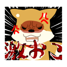 sibainu dog  Sticker sticker #4042679