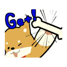 sibainu dog Sticker sticker #4042684