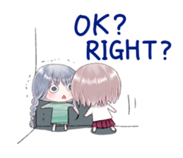 Two Cute Girls vol.2 sticker #4043028