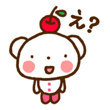 Polar Bear of the Kansai dialect sticker #4043373