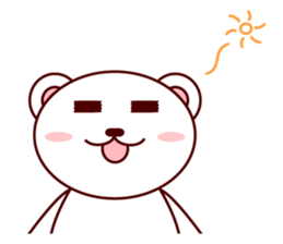 White Bear MIMI sticker #4043541