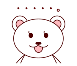 White Bear MIMI sticker #4043542