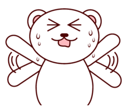 White Bear MIMI sticker #4043547