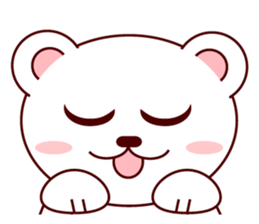 White Bear MIMI sticker #4043551