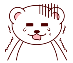 White Bear MIMI sticker #4043554