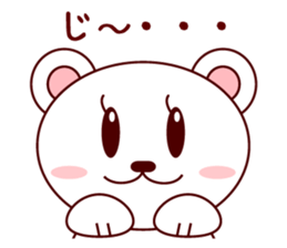 White Bear MIMI sticker #4043560