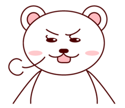 White Bear MIMI sticker #4043561