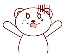 White Bear MIMI sticker #4043563