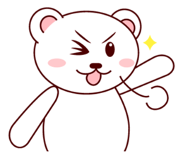 White Bear MIMI sticker #4043564