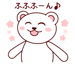 White Bear MIMI sticker #4043567