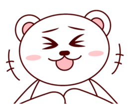 White Bear MIMI sticker #4043570