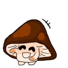 Mushroom. sticker #4044579