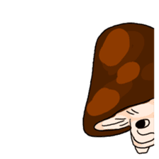 Mushroom. sticker #4044596