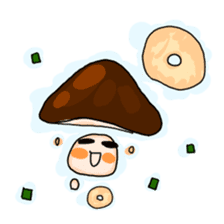 Mushroom. sticker #4044599