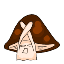 Mushroom. sticker #4044615