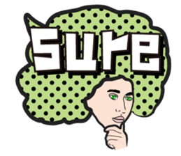 Good friends AFLO sticker #4044634