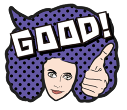 Good friends AFLO sticker #4044644