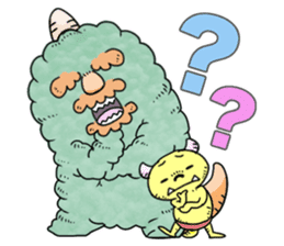 Monster of the forest sticker #4045058