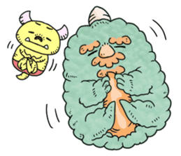 Monster of the forest sticker #4045065